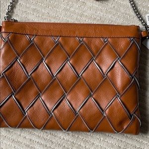 Leather bag by Zara